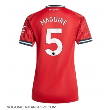 Ženski Manchester United Harry Maguire #5 Replika nogometni dresi Domači 2025-26 Kratek Rokav