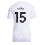 Ženski Manchester United Leny Yoro #15 Replika nogometni dresi Gostujoči 2025-26 Kratek Rokav