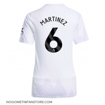 Ženski Manchester United Lisandro Martinez #6 Replika nogometni dresi Gostujoči 2025-26 Kratek Rokav