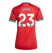Ženski Manchester United Luke Shaw #23 Replika nogometni dresi Domači 2025-26 Kratek Rokav