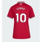 Ženski Manchester United Matheus Cunha #10 Replika nogometni dresi Domači 2026-27 Kratek Rokav