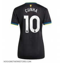 Ženski Manchester United Matheus Cunha #10 Replika nogometni dresi Tretji 2025-26 Kratek Rokav