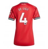 Ženski Manchester United Matthijs de Ligt #4 Replika nogometni dresi Domači 2025-26 Kratek Rokav