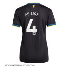 Ženski Manchester United Matthijs de Ligt #4 Replika nogometni dresi Tretji 2025-26 Kratek Rokav