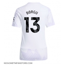 Ženski Manchester United Patrick Dorgu #13 Replika nogometni dresi Gostujoči 2025-26 Kratek Rokav