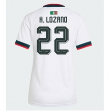 Ženski Mehika Hirving Lozano #22 Replika nogometni dresi Gostujoči SP 2026 Kratek Rokav