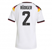 Ženski Nemčija Antonio Rudiger #2 Replika nogometni dresi Domači SP 2026 Kratek Rokav