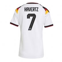 Ženski Nemčija Kai Havertz #7 Replika nogometni dresi Domači SP 2026 Kratek Rokav