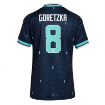 Ženski Nemčija Leon Goretzka #8 Replika nogometni dresi Gostujoči SP 2026 Kratek Rokav