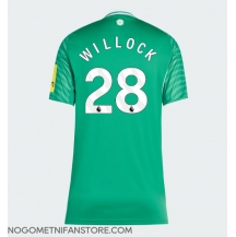 Ženski Newcastle United Joe Willock #28 Replika nogometni dresi Gostujoči 2025-26 Kratek Rokav