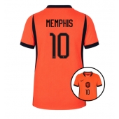Ženski Nizozemska Memphis Depay #10 Replika nogometni dresi Domači SP 2026 Kratek Rokav