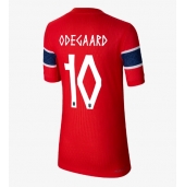 Ženski Norveška Martin Odegaard #10 Replika nogometni dresi Domači SP 2026 Kratek Rokav