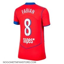 Ženski Paris Saint-Germain Fabian Ruiz #8 Replika nogometni dresi Tretji 2025-26 Kratek Rokav