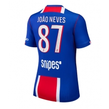 Ženski Paris Saint-Germain Joao Neves #87 Replika nogometni dresi Domači 2026-27 Kratek Rokav