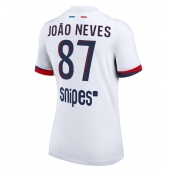 Ženski Paris Saint-Germain Joao Neves #87 Replika nogometni dresi Gostujoči 2025-26 Kratek Rokav