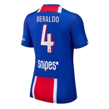 Ženski Paris Saint-Germain Lucas Beraldo #4 Replika nogometni dresi Domači 2026-27 Kratek Rokav