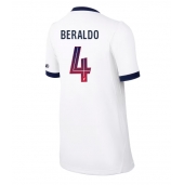 Ženski Paris Saint-Germain Lucas Beraldo #4 Replika nogometni dresi Gostujoči 2026-27 Kratek Rokav