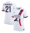 Ženski Paris Saint-Germain Lucas Hernandez #21 Replika nogometni dresi Gostujoči 2024-25 Kratek Rokav