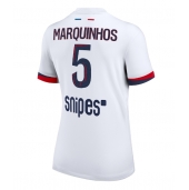 Ženski Paris Saint-Germain Marquinhos #5 Replika nogometni dresi Gostujoči 2025-26 Kratek Rokav