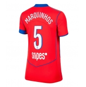 Ženski Paris Saint-Germain Marquinhos #5 Replika nogometni dresi Tretji 2025-26 Kratek Rokav