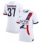 Ženski Paris Saint-Germain Milan Skriniar #37 Replika nogometni dresi Gostujoči 2024-25 Kratek Rokav