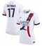 Ženski Paris Saint-Germain Vitinha #17 Replika nogometni dresi Gostujoči 2024-25 Kratek Rokav