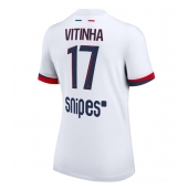 Ženski Paris Saint-Germain Vitinha #17 Replika nogometni dresi Gostujoči 2025-26 Kratek Rokav