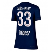 Ženski Paris Saint-Germain Warren Zaire-Emery #33 Replika nogometni dresi Domači 2025-26 Kratek Rokav