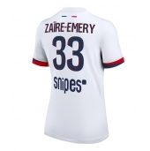 Ženski Paris Saint-Germain Warren Zaire-Emery #33 Replika nogometni dresi Gostujoči 2025-26 Kratek Rokav