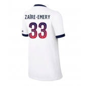 Ženski Paris Saint-Germain Warren Zaire-Emery #33 Replika nogometni dresi Gostujoči 2026-27 Kratek Rokav