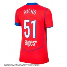 Ženski Paris Saint-Germain Willian Pacho #51 Replika nogometni dresi Tretji 2025-26 Kratek Rokav