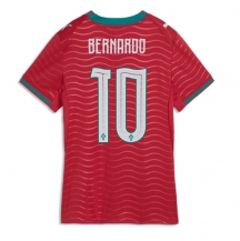 Ženski Portugalska Bernardo Silva #10 Replika nogometni dresi Domači SP 2026 Kratek Rokav