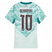 Ženski Portugalska Bernardo Silva #10 Replika nogometni dresi Gostujoči SP 2026 Kratek Rokav