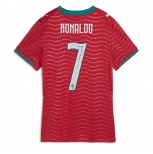 Ženski Portugalska Cristiano Ronaldo #7 Replika nogometni dresi Domači SP 2026 Kratek Rokav