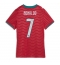 Ženski Portugalska Cristiano Ronaldo #7 Replika nogometni dresi Domači SP 2026 Kratek Rokav