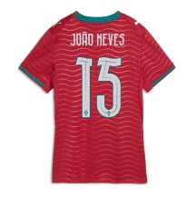 Ženski Portugalska Joao Neves #15 Replika nogometni dresi Domači SP 2026 Kratek Rokav