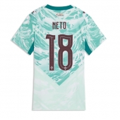 Ženski Portugalska Pedro Neto #18 Replika nogometni dresi Gostujoči SP 2026 Kratek Rokav