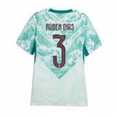 Ženski Portugalska Ruben Dias #3 Replika nogometni dresi Gostujoči SP 2026 Kratek Rokav