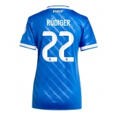 Ženski Real Madrid Antonio Rudiger #22 Replika nogometni dresi Tretji 2025-26 Kratek Rokav