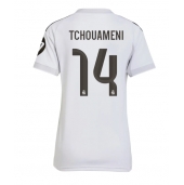 Ženski Real Madrid Aurelien Tchouameni #14 Replika nogometni dresi Domači 2025-26 Kratek Rokav