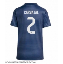 Ženski Real Madrid Daniel Carvajal #2 Replika nogometni dresi Gostujoči 2025-26 Kratek Rokav