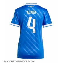 Ženski Real Madrid David Alaba #4 Replika nogometni dresi Tretji 2025-26 Kratek Rokav