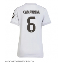 Ženski Real Madrid Eduardo Camavinga #6 Replika nogometni dresi Domači 2025-26 Kratek Rokav