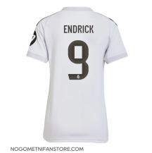 Ženski Real Madrid Endrick #9 Replika nogometni dresi Domači 2025-26 Kratek Rokav