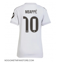 Ženski Real Madrid Kylian Mbappe #10 Replika nogometni dresi Domači 2025-26 Kratek Rokav