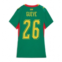 Ženski Senegal Pape Gueye #26 Replika nogometni dresi Gostujoči SP 2026 Kratek Rokav