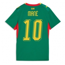 Ženski Senegal Sadio Mane #10 Replika nogometni dresi Gostujoči SP 2026 Kratek Rokav