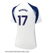 Ženski Tottenham Hotspur Cristian Romero #17 Replika nogometni dresi Domači 2025-26 Kratek Rokav
