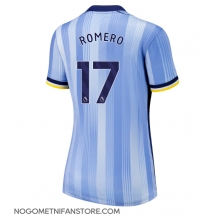 Ženski Tottenham Hotspur Cristian Romero #17 Replika nogometni dresi Gostujoči 2024-25 Kratek Rokav