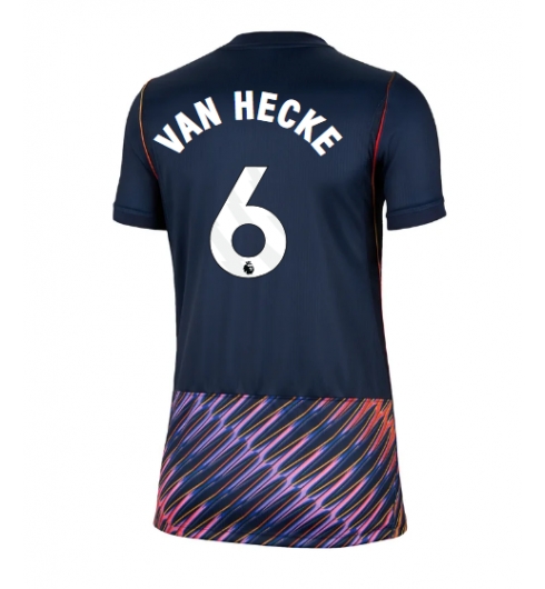 Ženski Tottenham Hotspur Jan Paul van Hecke #6 Replika nogometni dresi Gostujoči 2026-27 Kratek Rokav Ženski Tottenham Hotspur Jan Paul van Hecke #6 Replika nogometni dresi Gostujoči 2026-27 Kratek Rokav